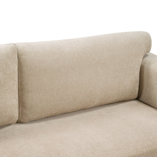 Modern 3 Seater Upholstered Couch Sofa For Living Room
