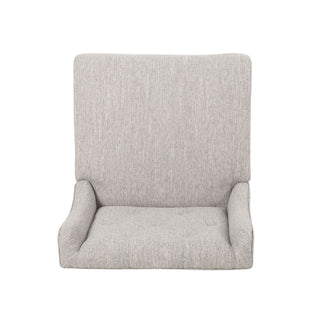 Vienna - Contemporary Fabric Tufted & Wingback Counter Stools (Set of 2)