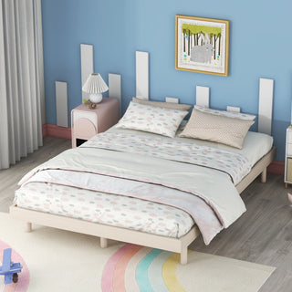 Modern Floating Platform Bed Frame