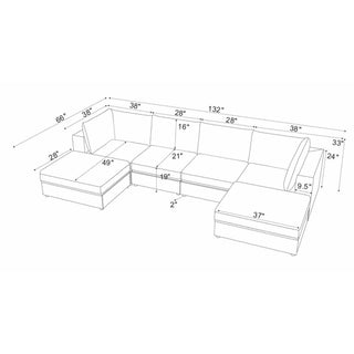Reversible Modular Sectional
