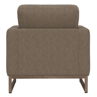 Accent Chair With Track Arm Design