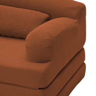 2 Seater Sofa Bed, Compact Foldable Floor Couch