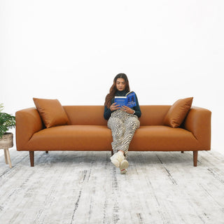 Elwood - Sofa - Cognac