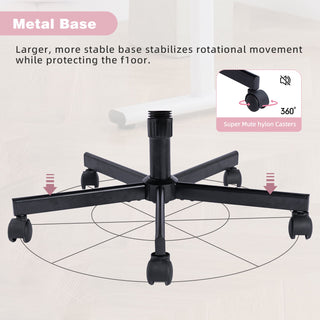 Criss Cross Office Chair With Adjustable Height, Ergonomic Design