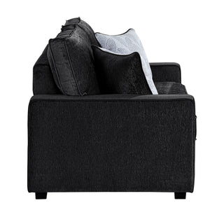 Rita - Loveseat, LED Base Lighting, Cushions And 2 Accent Pillows