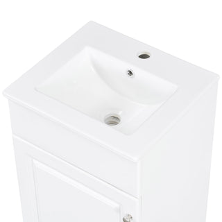 Bathroom Vanity With Sink, Cabinet With Adjustable Shelf