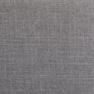 California King Upholstered Panel Bed With Tufted Headboard - Gray