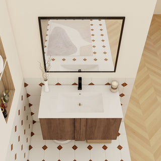 Floating Bathroom Vanity With Sink Combo