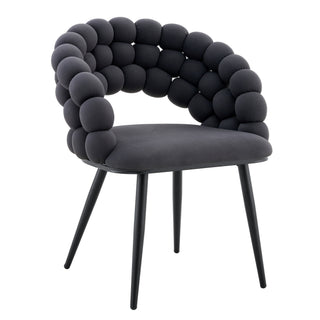 Puffy Bubble, Ball Chain Chairs For Dining Room (Set of 2)