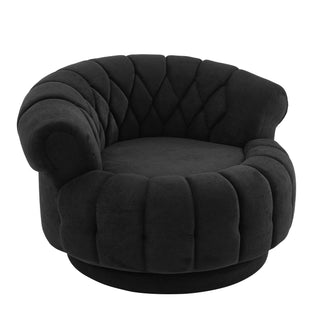 Round Swivel Accent Chair With Rotation