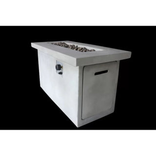 Propane / Natural Gas Outdoor Fire Pit Table - Gray