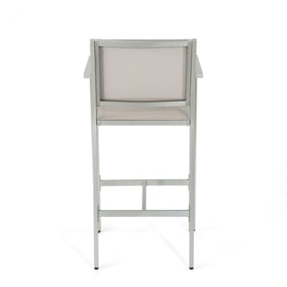 Outdoor Rust Proof Aluminum Barstools (Set of 2)