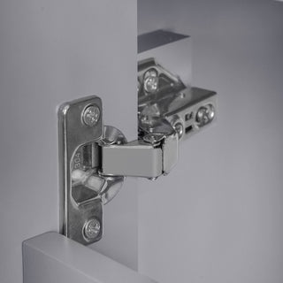 Bathroom Vanity With Integrated Undermount Ceramic Sink, 2 Doors And 1 Drawer, Soft Close Hinges