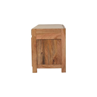 Shutter Shoe Bench, 3 Drawer - Oak