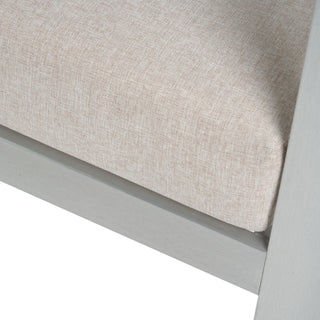 Cora - Outdoor Aluminum Club Chair Set Frame With Cushion Durable And Stylish Seating For Patio - Beige / Natural / Silver