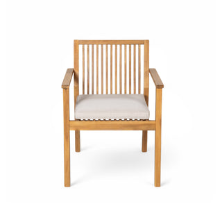 Patio Dining Chair, Comfortable Waterproof Seating (Set of 2)