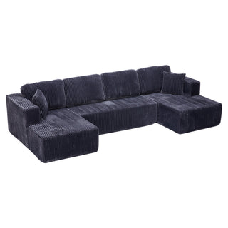 U-Shape Modular Sectional Sofa For Living Room