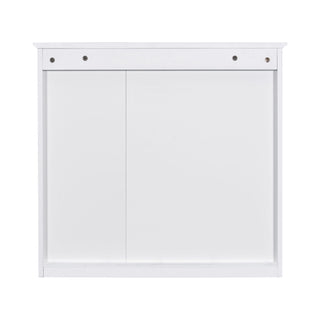 Wall Mounted Medicine Cabinet With Mirror And 3 Open Shelves