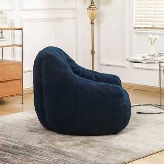 Comfy Bean Bag Chair With Memory Foam Filler, Tufted Soft