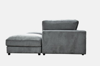 Upholstered Modular Sectional & Custom Configuration And Toss Pillows