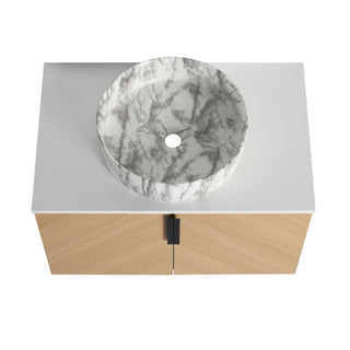 Wall Mounted Design Bathroom Vanity & Art Sink