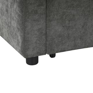 Modern L Shaped Sectional Sofa Bed With Hidden Storage Upholstery