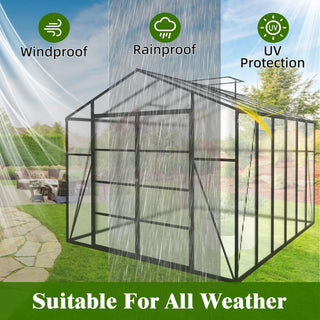 Gain Height Windproof Aluminum house With Raised Base