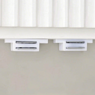Fluted Kitchen Pantry Cabinet With 3 Keyboard Drawers & 6 Adjustable Door Shelves