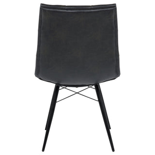 Tufted Back Dining Chairs (Set of 4) - Black