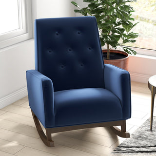 Demetrius - Solid Wood Rocking Chair