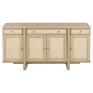 Kimpton - 4 Door Sideboard Buffet Cabinet - Beige