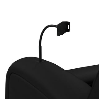 Euphora - P3 Power Glider Recliner With Heat Massage, Music, Ipad Holder With Wireless Charger, USB - Black