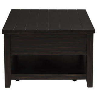Sutter - 2 Piece Coffee And End Table Set - Dark Brown
