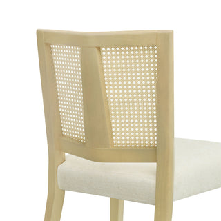 Rattan Dining Chair Without Arms (Set of 2)