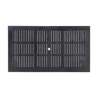 Outdoor Expandable Dining Table With Square Legs