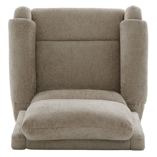 Manual Recliner Massage Chair With Swivel Rocker, 8 Massage Modes, Side Storage Pocket