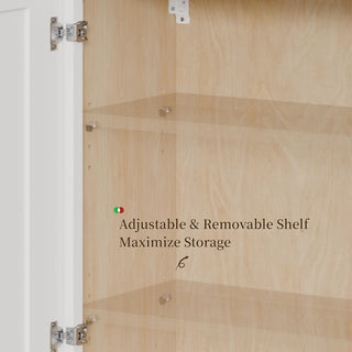 Shaker Cabinet With Soft-Close Door And Adjustable Shelves