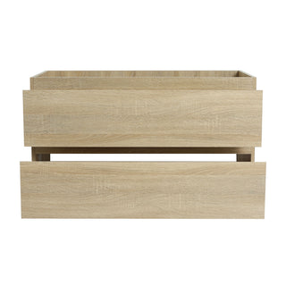 Wall Mounted Bathroom Vanity And Sink, 2 Soft Close Drawers