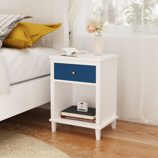Nightstand With 1 Drawer 1 Shelf