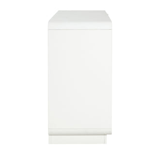 Sideboard, Wide Storage With 2 Doors And 3 Drawers