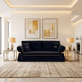 3 Seater Sofa & Pocket Coils And Foam Cushion