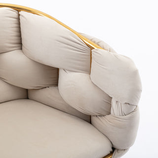 Luxury Modern Simple Leisure Single Sofa Chair Bedroom Lazy Person Household Dresser Stool Manicure Table Back Chair