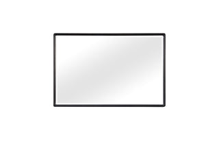 Rectangle Wood Mirror - Black