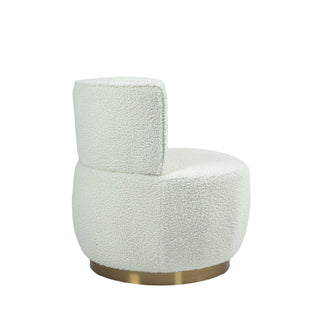 360 Degree Swivel Cuddle Barrel Accent Sofa Chair