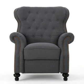 Modern Manual Push Back Recliner Chair