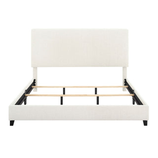 Upholstered Headboard Platform Bed