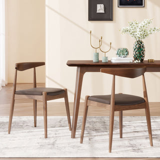 Dining Chairs With Ergonomic Backrest (Set of 2)