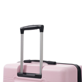 6 Piece Lightweight Hardshell Luggage Set With Double Spinner Wheels, Password Lock