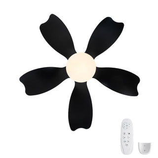 Low Profile Flush Mount Ceiling Fan With Light