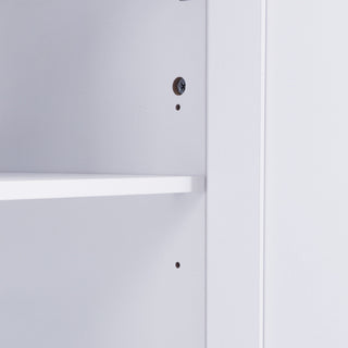Bathroom Vanity Cabinet Only With Soft Closing Doors & Drawers, Adjustable Shelves - White